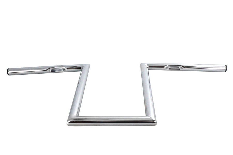 12 inch Z-Bar Handlebar Chrome