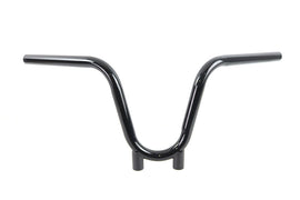 Black V-Twin 1-inch NYC handlebar control with handlebar grip and control levers for motorcycle handlebars.
