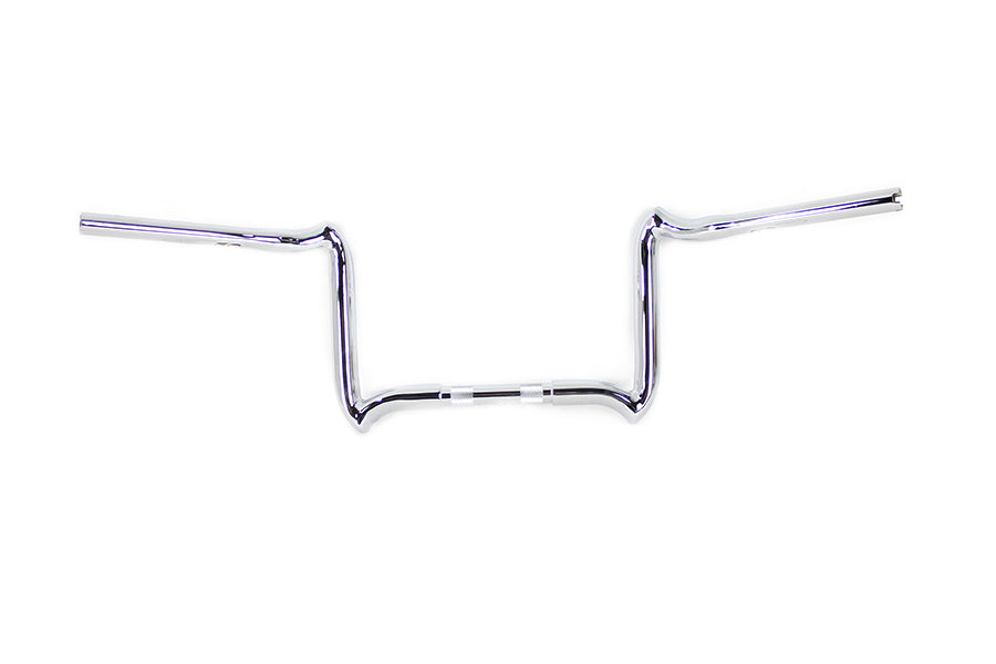 10 inch Road Glide Handlebar without Indents Chrome