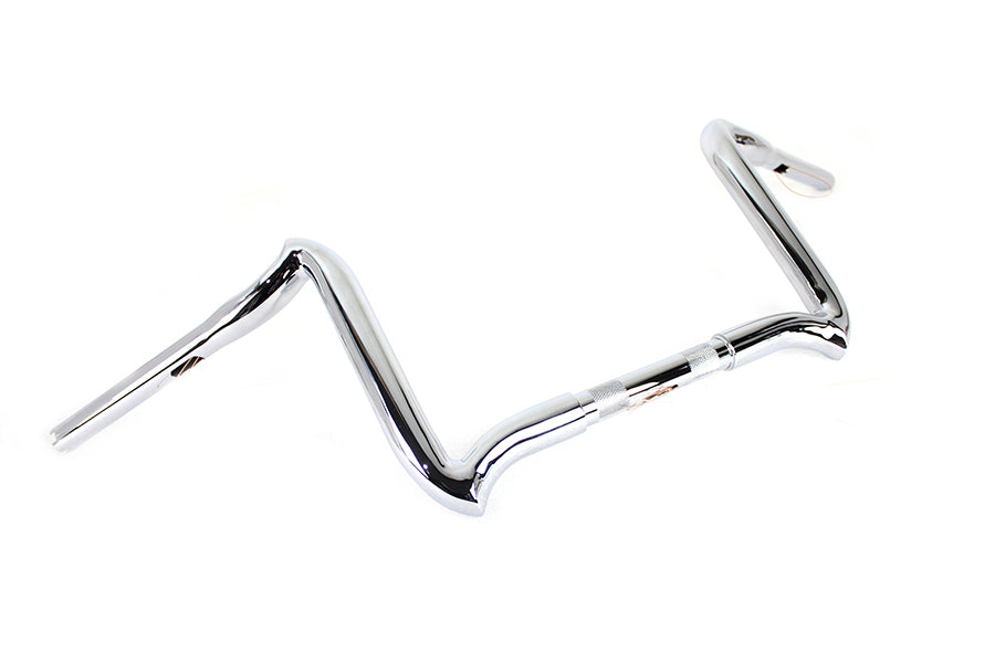 10 inch Road Glide Handlebar without Indents Chrome