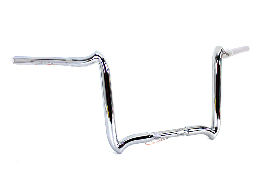 12 inch Road Glide Handlebar without Indents Chrome