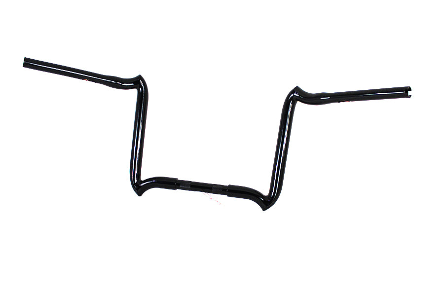 12 inch Road Glide Handlebar without Indents Black