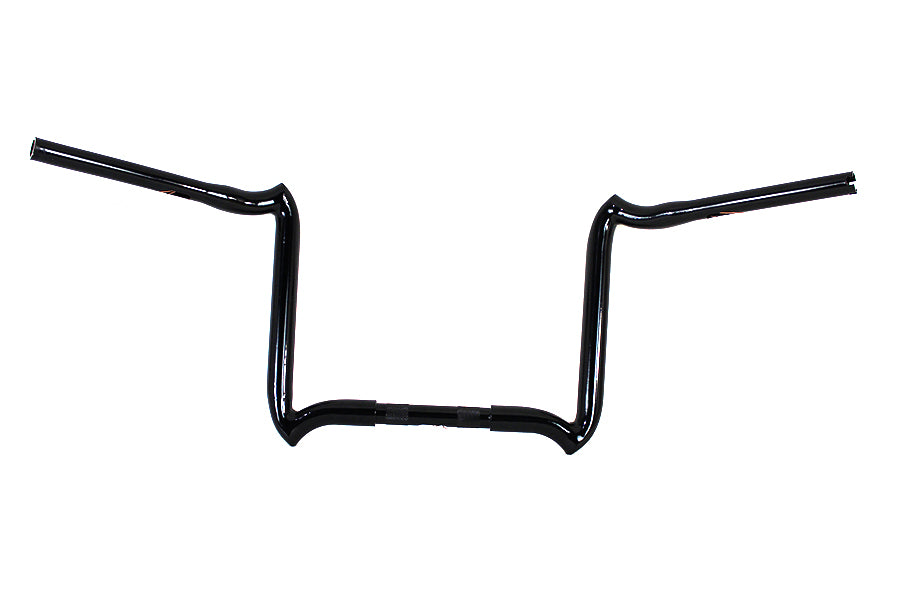 12 inch Road Glide Handlebar without Indents Black