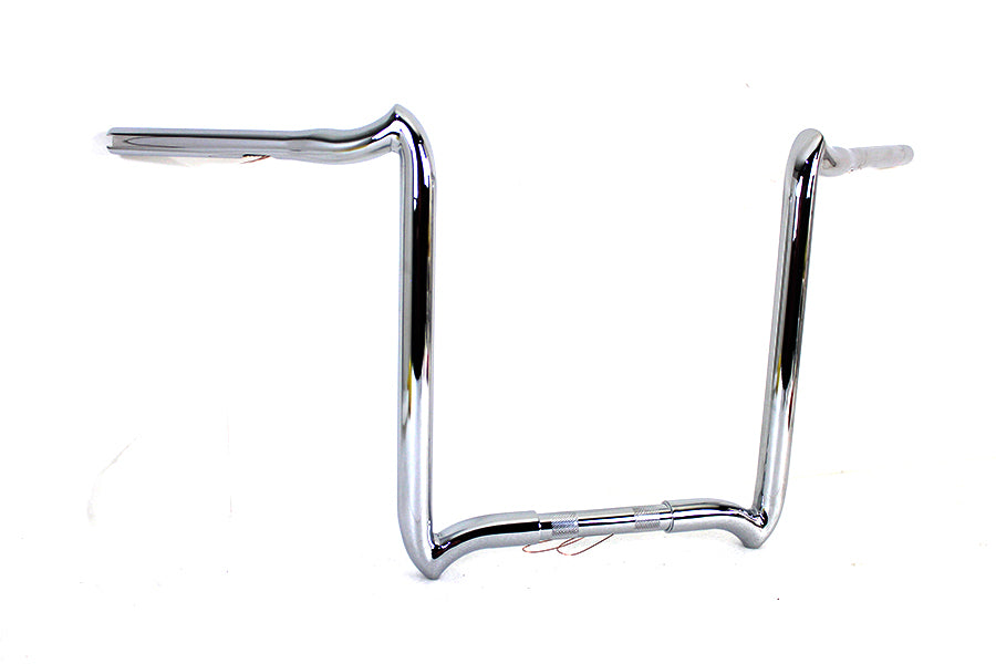 16 inch Road Glide Handlebar without Indents Chrome