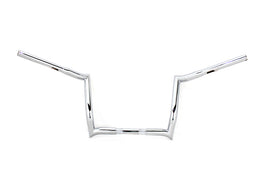 12 inch Z-Bar Handlebar without Indents Chrome