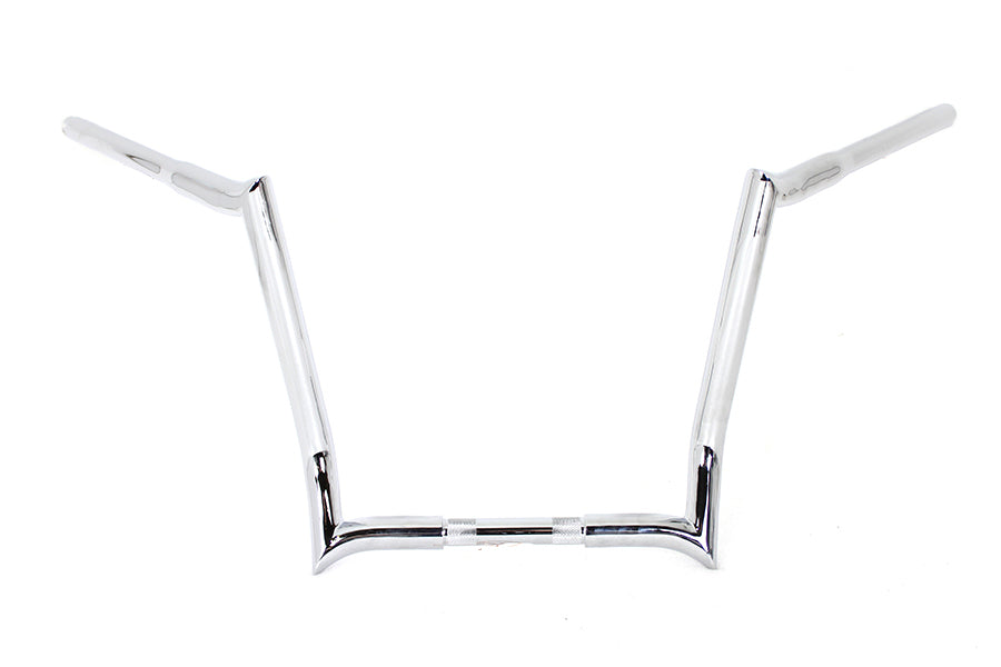 14 inch Z-Bar Handlebar without Indents Chrome