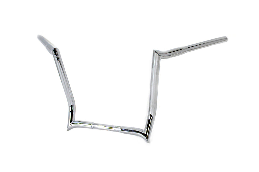 14 inch Z-Bar Handlebar without Indents Chrome