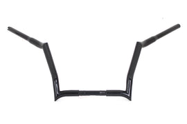 12 inch Z-Bar Handlebar without Indents Black