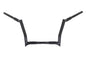 12 inch Z-Bar Handlebar without Indents Black