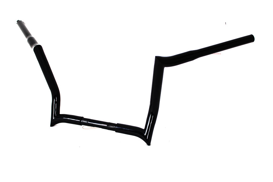 12 inch Z-Bar Handlebar without Indents Black