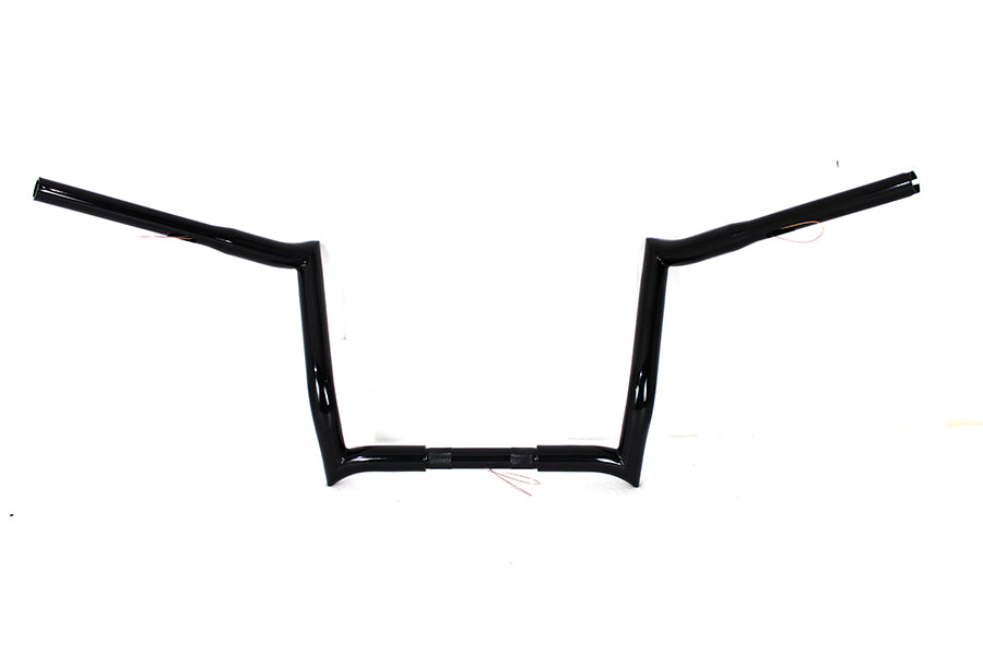 12 inch Z-Bar Handlebar without Indents Black