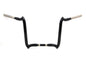 14 inch Z-Bar Handlebar without Indents Black