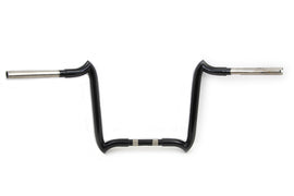 14 inch Z-Bar Handlebar without Indents Black