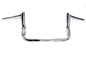 10 inch Bagger Ape Style Handlebar Chrome