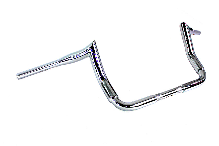 10 inch Bagger Ape Style Handlebar Chrome