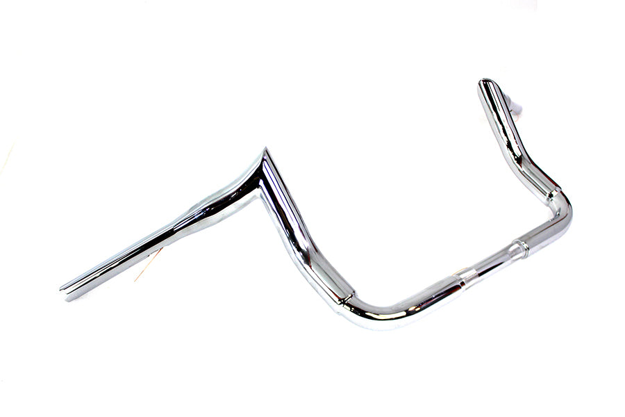 10 inch Bagger Ape Style Handlebar Chrome