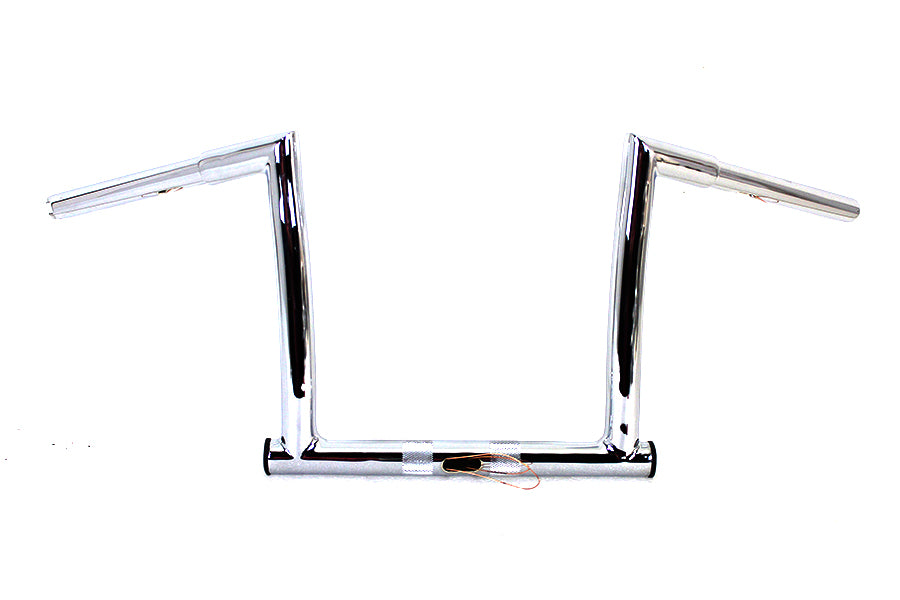 12 inch ChiZeled Z-Bar Handlebar Chrome