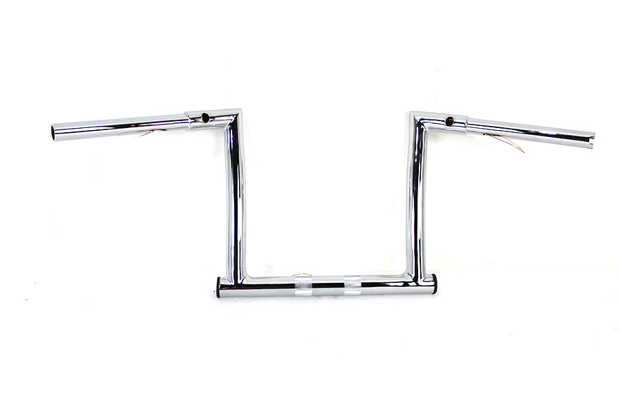 12 inch ChiZeled Z-Bar Handlebar Chrome