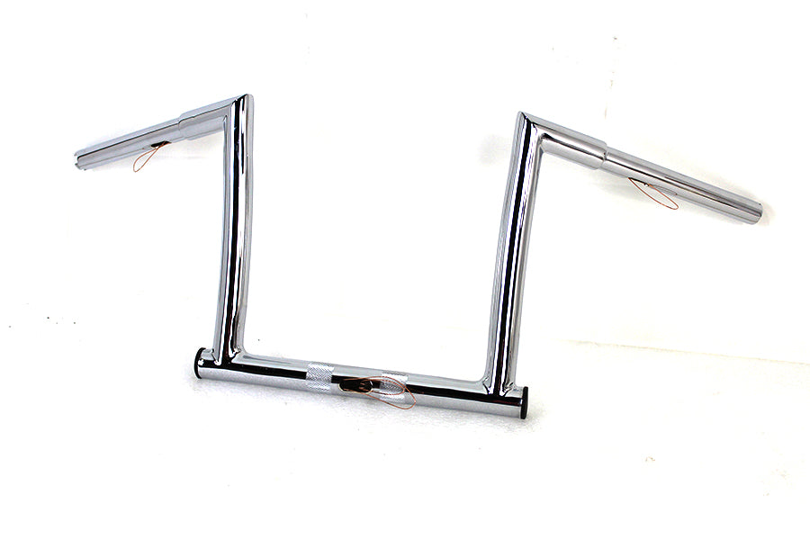 12 inch ChiZeled Z-Bar Handlebar Chrome