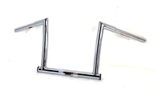 Load image into Gallery viewer, 12 inch ChiZeled Z-Bar Handlebar Chrome