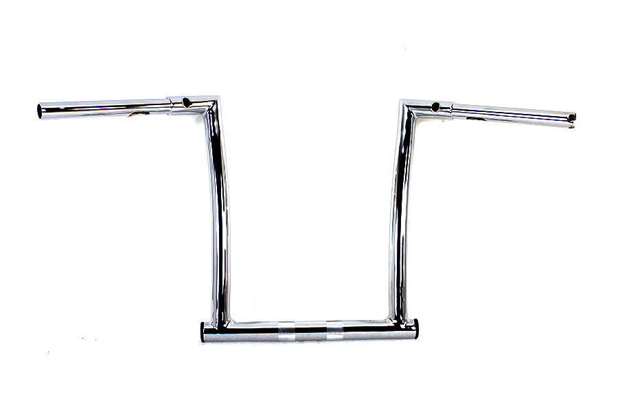 12 inch ChiZeled Z-Bar Handlebar Chrome
