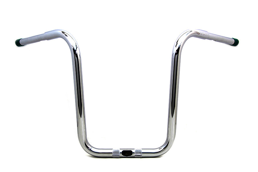 14 inch Fat Ape Handlebar with Indents Chrome