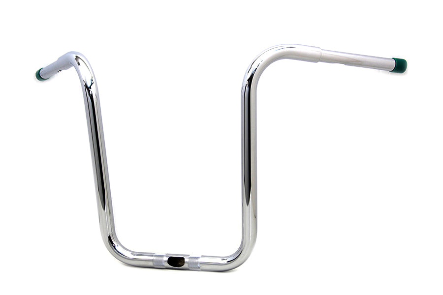 14 inch Fat Ape Handlebar with Indents Chrome