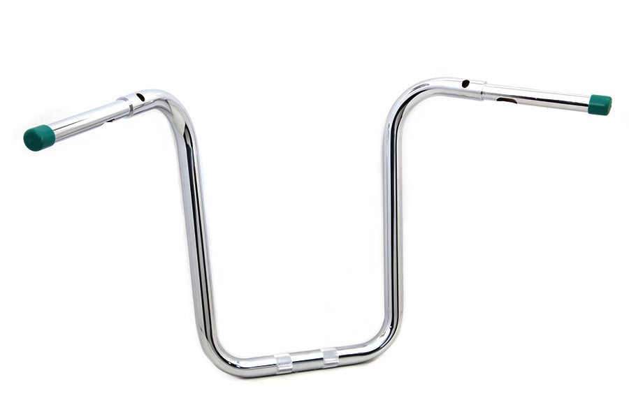 14 inch Fat Ape Handlebar with Indents Chrome