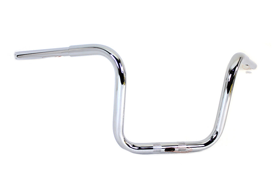 12 inch Fat Ape Handlebar with Indents Chrome