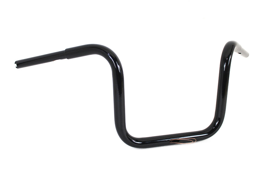 12 inch Fat Ape Handlebar with Indents Black