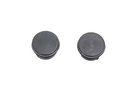 ChiZeled Handlebar Plugs Black Plastic