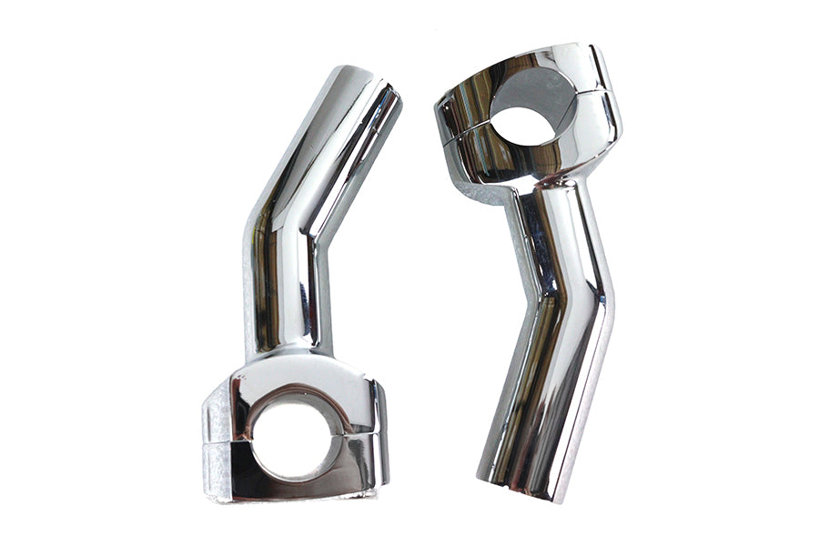 1 inch Pullback Riser Set Chrome