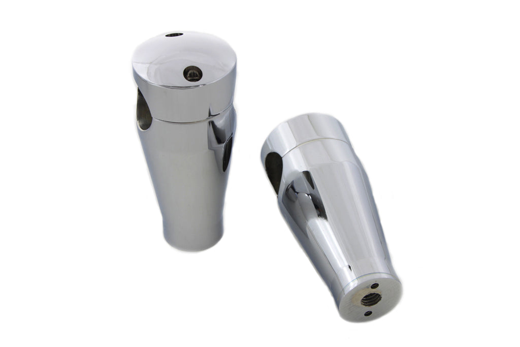 Chrome Wide Glide 4 inch Riser Set