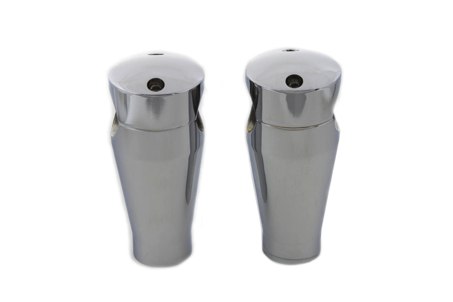 Chrome Wide Glide 4 inch Riser Set