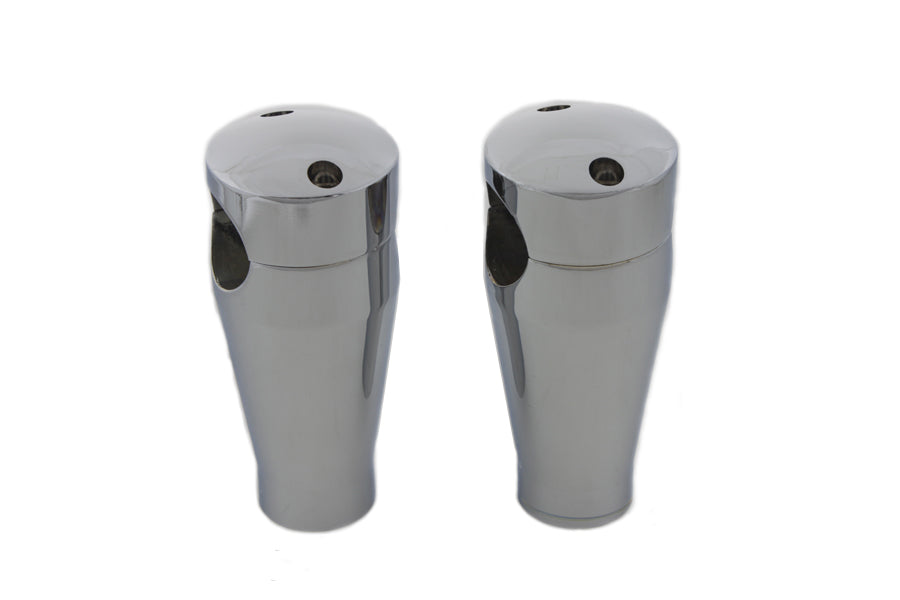 Chrome Wide Glide 4 inch Riser Set
