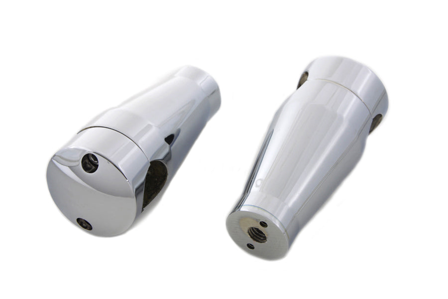 Chrome Wide Glide 4 inch Riser Set