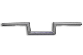 4 inch Z Handlebar with Indents Chrome