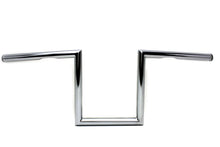 Load image into Gallery viewer, 10 inch Z Handlebar with Indents Chrome