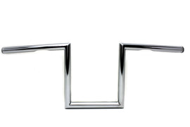 10 inch Z Handlebar with Indents Chrome