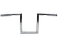 10 inch Z Handlebar with Indents Chrome