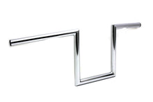 Load image into Gallery viewer, 10 inch Z Handlebar with Indents Chrome