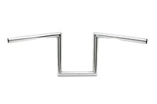 Load image into Gallery viewer, 10 inch Z Handlebar with Indents Chrome