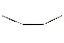 Load image into Gallery viewer, Flat 1 inch Drag Handlebar with Indents Chrome