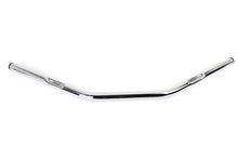 Load image into Gallery viewer, Flat 1 inch Drag Handlebar with Indents Chrome