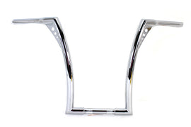 17 inch Chrome Z-Bar Handlebar with Indents