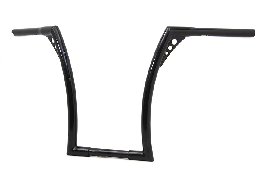 17 inch Black Z-Bar Handlebar with Indents