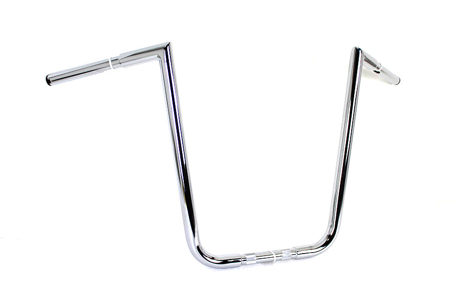 18 inch Ape Hanger Z Handlebar Chrome