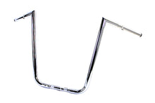 Load image into Gallery viewer, 18 inch Ape Hanger Z Handlebar Chrome