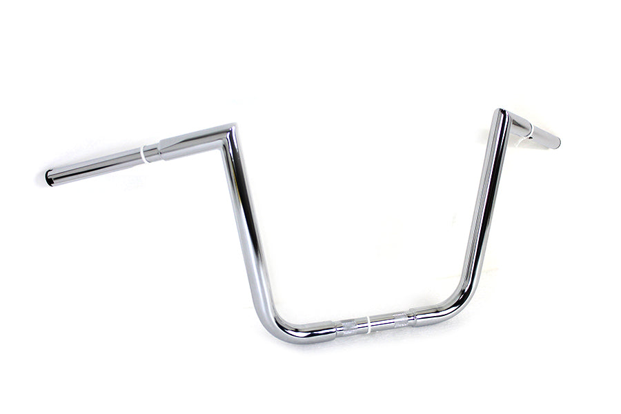 12 inch Ape Hanger Z Handlebar Chrome