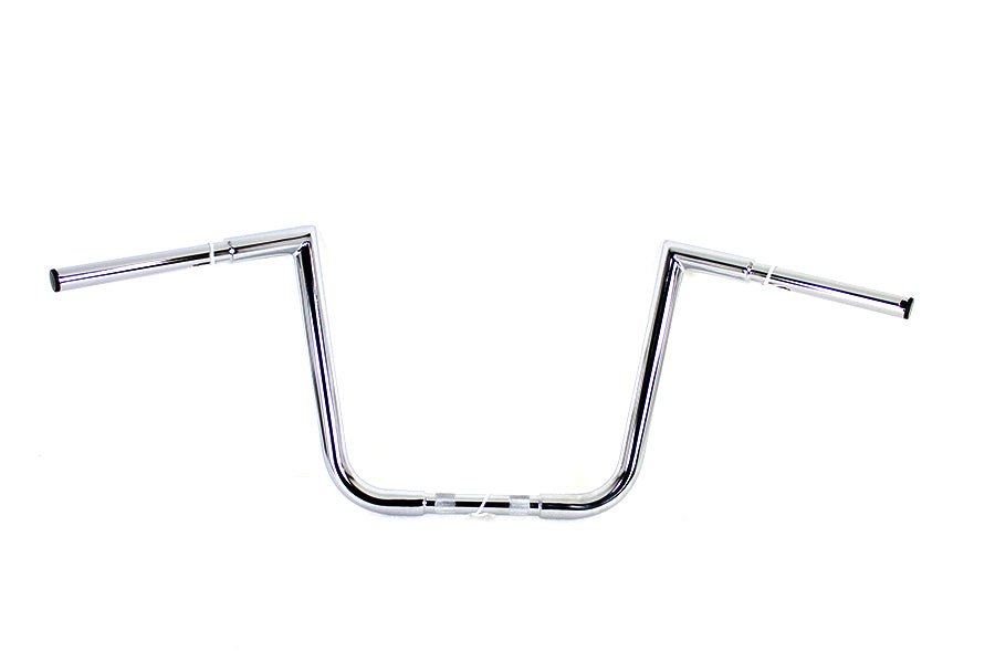12 inch Ape Hanger Z Handlebar Chrome